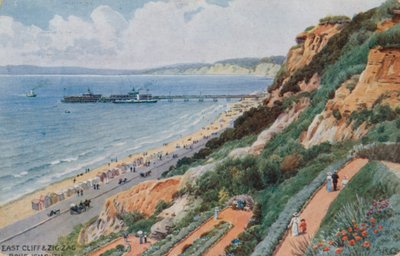East Cliff i Zig Zag, Bournemouth autorstwa Alfred Robert Quinton
