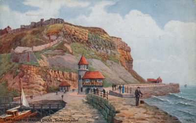 Wejście do Marine Drive, Scarborough autorstwa Alfred Robert Quinton