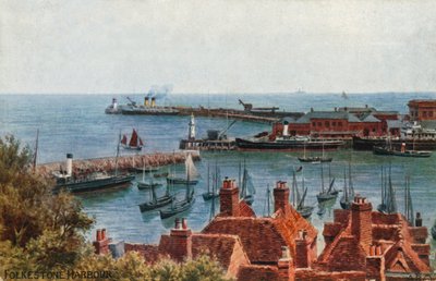 Port Folkestone autorstwa Alfred Robert Quinton