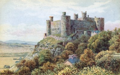 Zamek Harlech autorstwa Alfred Robert Quinton