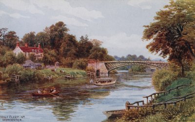 Holt Fleet, Nr Worcester autorstwa Alfred Robert Quinton