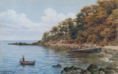 Horestone Point, widok na morze, I O W autorstwa Alfred Robert Quinton