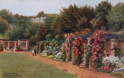 Ogrody Włoskie, Holywell, Eastbourne autorstwa Alfred Robert Quinton