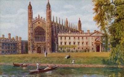Kaplica Kings College, Cambridge autorstwa Alfred Robert Quinton