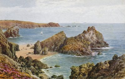 Kynance Cove, Therill, Cornwall autorstwa Alfred Robert Quinton