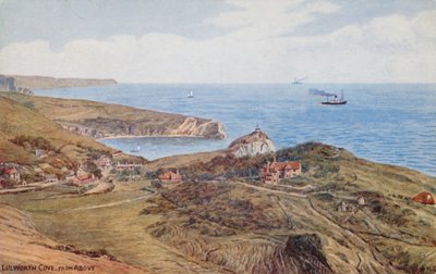 Zatoka Lulworth z góry autorstwa Alfred Robert Quinton