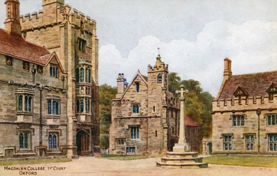 Magdalen College, I Sąd, Oksford autorstwa Alfred Robert Quinton