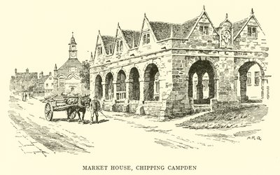 Dom Targowy, Chipping Campden autorstwa Alfred Robert Quinton