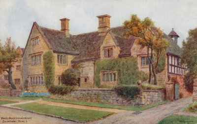 Dom Mary Anderson, Broadway Worcestershire autorstwa Alfred Robert Quinton