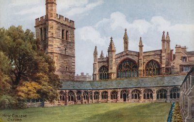 New College w Oksfordzie autorstwa Alfred Robert Quinton