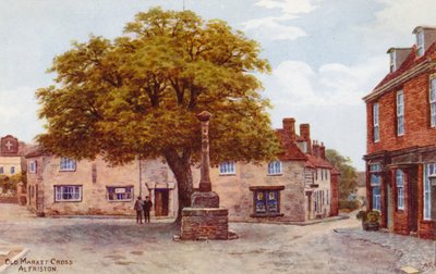 Old Market Cross, Alfriston autorstwa Alfred Robert Quinton