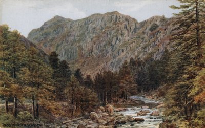 Przełęcz Aberglaslyn autorstwa Alfred Robert Quinton