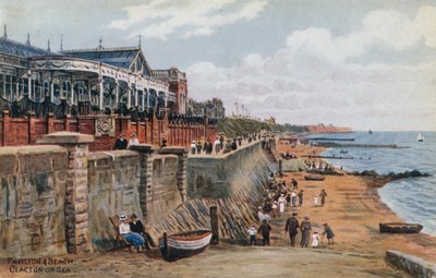 Pavilion und Beach, Clacton-on-Sea autorstwa Alfred Robert Quinton