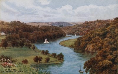 Plymouth, Tamar w Calstock autorstwa Alfred Robert Quinton
