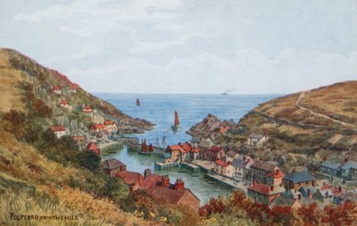 Polperro, ze wzgórza autorstwa Alfred Robert Quinton