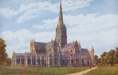 Katedra w Salisbury autorstwa Alfred Robert Quinton