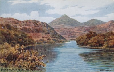 Snowdon, od Afon Claslyn autorstwa Alfred Robert Quinton