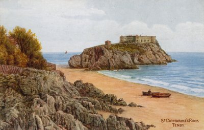 Skała Św. Katarzyny, Tenby autorstwa Alfred Robert Quinton
