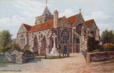 Kościół St Marys, Rye autorstwa Alfred Robert Quinton