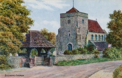 Kościół Steyning autorstwa Alfred Robert Quinton
