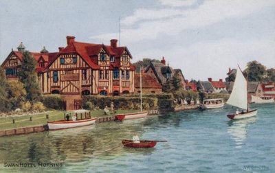 Hotel Łabędź, Horning autorstwa Alfred Robert Quinton