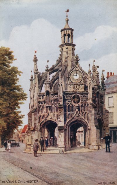Krzyż, Chichester (kolor lito) autorstwa Alfred Robert Quinton