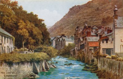 Dolina Lyn, Lynmouth autorstwa Alfred Robert Quinton