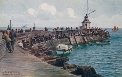Molo i Cosies, Gorleston-on-Sea autorstwa Alfred Robert Quinton