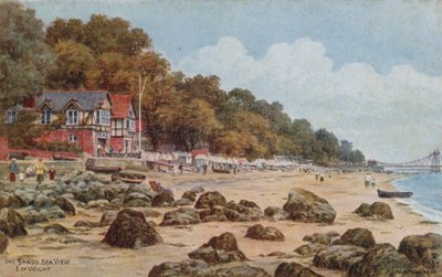 Piaski, widok na morze, I of Wight autorstwa Alfred Robert Quinton