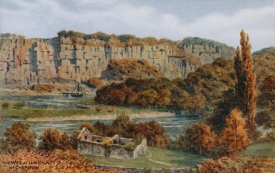 Wye w Llancault, Nr Chepstow autorstwa Alfred Robert Quinton