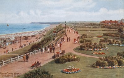 Szczyt klifów i plaży, Gorleston-on-Sea autorstwa Alfred Robert Quinton