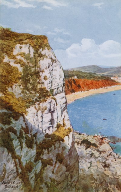Biały Klif, Seaton autorstwa Alfred Robert Quinton