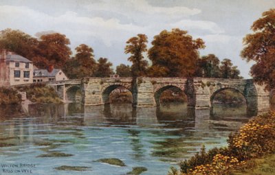 Most Wilton, Ross-on-Wye autorstwa Alfred Robert Quinton