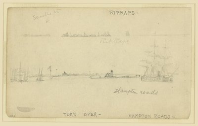 Rozpruwacze. (i) Hampton Roads autorstwa Alfred Rudolph Waud