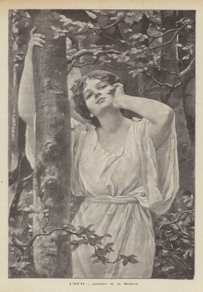 Echo, obraz A Seifert (lito) autorstwa Alfred Seifert
