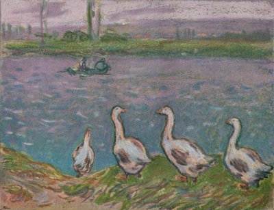 „Szkic w pastelach”, XIX w. autorstwa Alfred Sisley
