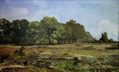 Aleja kasztanów w La Celle-Saint Cloud autorstwa Alfred Sisley