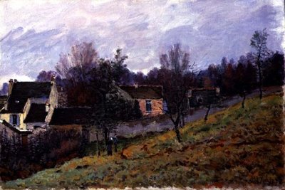 Jesień w Louveciennes autorstwa Alfred Sisley