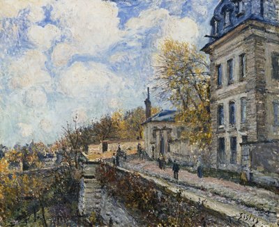 Fabryka w Sevres; La Manufacture de Sevres, 1879 autorstwa Alfred Sisley