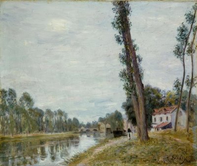 Krajobraz rzeki autorstwa Alfred Sisley