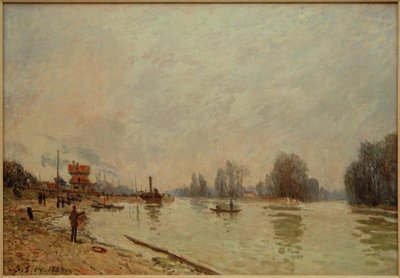 Sekwana w Suresnes autorstwa Alfred Sisley