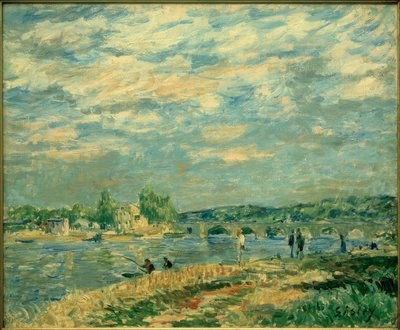 Pont de Sèvres autorstwa Alfred Sisley
