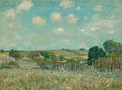 Łąka autorstwa Alfred Sisley