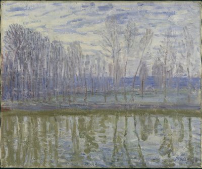 Na brzegach Loing autorstwa Alfred Sisley