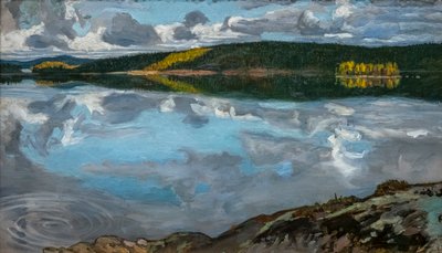 Brzegi rzeki w Saint-Mammès autorstwa Alfred Sisley