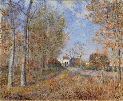 Droga na skraju lasu autorstwa Alfred Sisley