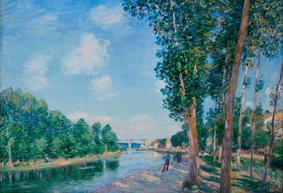 Święta Matka, Słońce Czerwca - Obraz Alfreda Sisleya (1839-1899) autorstwa Alfred Sisley