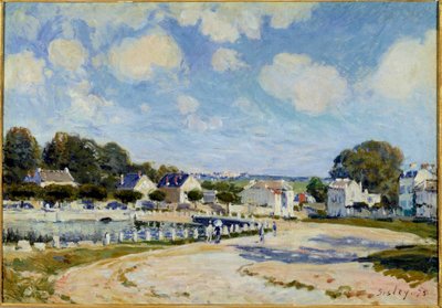 Wodopoje w Marly-le-Roi autorstwa Alfred Sisley