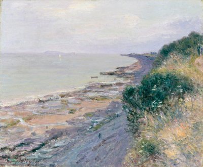 „Klif w Penarth, wieczór, odpływ”, 1897 r. autorstwa Alfred Sisley