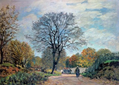 Nieznany obraz autorstwa Alfred Sisley
